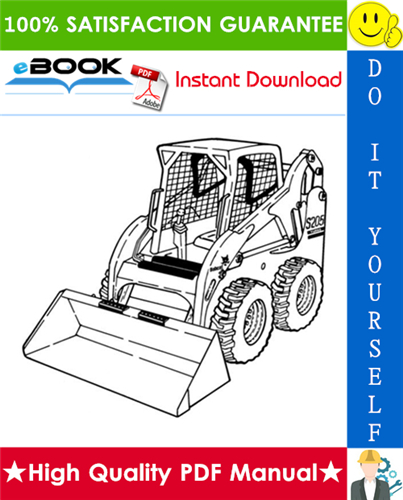 Thumbnail ☆☆ Best ☆☆ Bobcat S205 Turbo, S205 Turbo High Flow Skid-Steer Loader Service Repair Manual