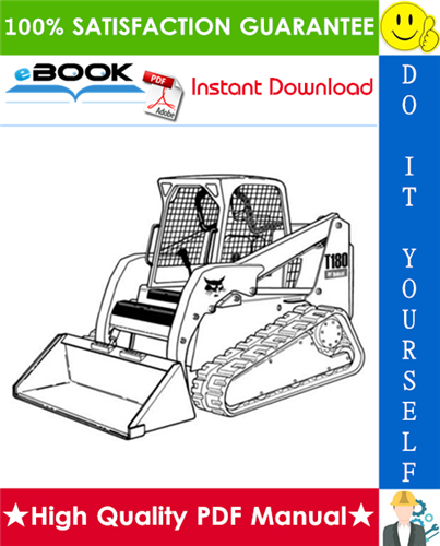Thumbnail ☆☆ Best ☆☆ Bobcat T180 Turbo, T180 Turbo High Flow Compact Track Loader Service Repair Manual Thumbnail ☆☆ Best ☆☆ Bobcat T180 Turbo, T180 Turbo High Flow Compact Track Loader Service Repair Manual