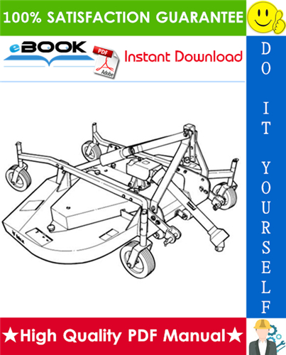 Thumbnail ☆☆ Best ☆☆ Bobcat Three-Point Finish Mower (3FM84) Service Repair Manual