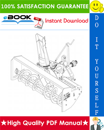 Thumbnail ☆☆ Best ☆☆ Bobcat Three-Point Snow Blower Service Repair Manual