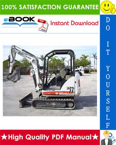 Thumbnail ☆☆ Best ☆☆ Bobcat 325, 328 Compact Excavator Service Repair Manual (S/N: 232511001 & Above, S/N: 232411001 & Above, D Series)