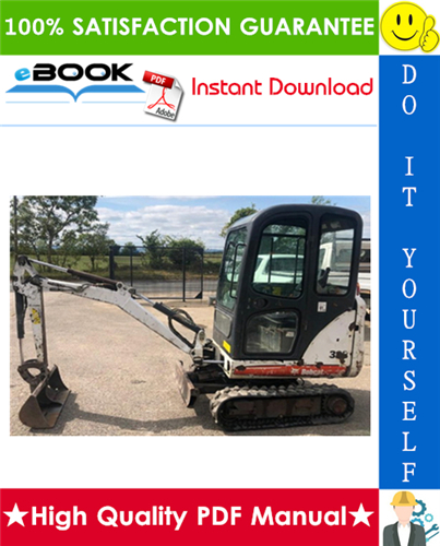 Thumbnail ☆☆ Best ☆☆ Bobcat 323 Compact Excavator Service Repair Manual + Wiring/Hydraulic/Hydrostatic Schematic