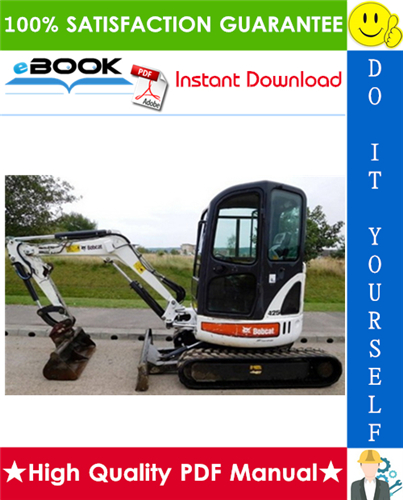 Thumbnail ☆☆ Best ☆☆ Bobcat 425, 428 Compact Excavator Service Repair Manual + Operation & Maintenance Manual + Wiring/Hydraulic Schematic Thumbnail ☆☆ Best ☆☆ Bobcat 425, 428 Compact Excavator Service Repair Manual + Operation & Maintenance Manual + Wiring/Hydraulic Schematic