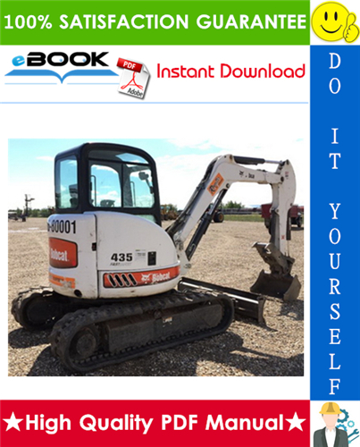 Thumbnail ☆☆ Best ☆☆ Bobcat 435 Compact Excavator Service Repair Manual + Operation & Maintenance Manual + Wiring/Hydraulic/Hydrostatic Schematic Thumbnail ☆☆ Best ☆☆ Bobcat 435 Compact Excavator Service Repair Manual + Operation & Maintenance Manual + Wiring/Hydraulic/Hydrostatic Schematic