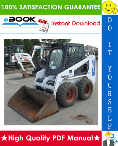Thumbnail ☆☆ Best ☆☆ Bobcat 751 Skid Steer Loader Service Repair Manual + Operation & Maintenance Manual + Wiring/Hydraulic/Hydrostatic Schematic