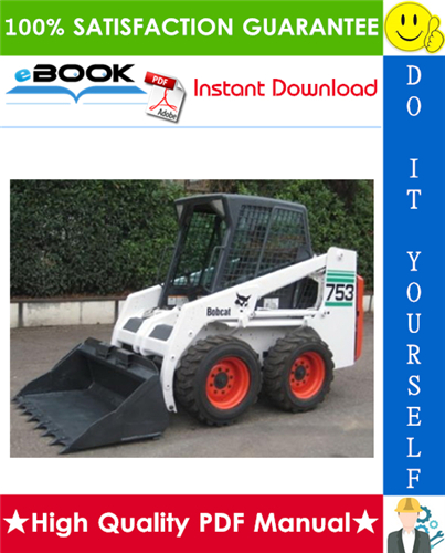 Thumbnail ☆☆ Best ☆☆ Bobcat 753 Skid Steer Loader (G SERIES) Service Repair Manual + Operation & Maintenance Manual + Wiring/Hydraulic/Hydrostatic Schematic