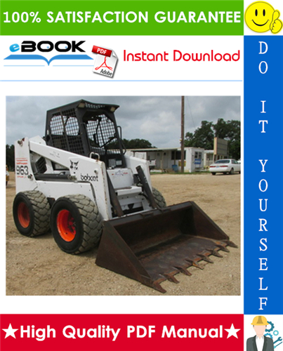 Thumbnail ☆☆ Best ☆☆ Bobcat 963 Skid Steer Loader Service Repair Manual + Operation & Maintenance Manual + Wiring/Hydraulic/Hydrostatic Schematic