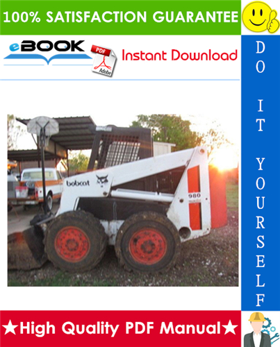 Thumbnail ☆☆ Best ☆☆ Bobcat M970 Diesel & Gasoline Skid Steer Loader Service Repair Manual + Operation & Maintenance Manual 