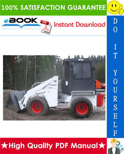 Thumbnail ☆☆ Best ☆☆ Bobcat 2400 Series Loader Service Repair Manual + Operation & Maintenance Manual 