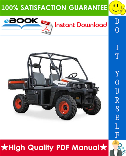 Thumbnail ☆☆ Best ☆☆ Bobcat 3200 Utility Vehicle Service Repair Manual + Operation & Maintenance Manual + Wiring Schematic