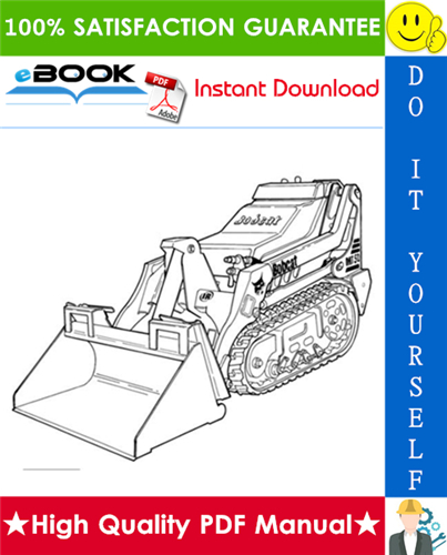 Thumbnail ☆☆ Best ☆☆ Bobcat MT50 Mini Track Loader Service Repair Manual + Operation & Maintenance Manual + Wiring/Hydraulic/Hydrostatic Schematic