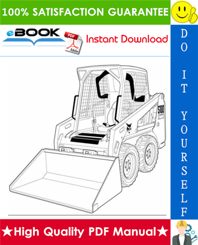 Thumbnail ☆☆ Best ☆☆ Bobcat S100 Skid-Steer Loader Service Repair Manual + Operation & Maintenance Manual + Electrical/Wiring/Hydraulic/Hydrostatic Schematic Thumbnail ☆☆ Best ☆☆ Bobcat S100 Skid-Steer Loader Service Repair Manual + Operation & Maintenance Manual + Electrical/Wiring/Hydraulic/Hydrostatic Schematic
