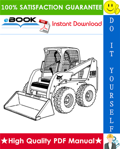 Thumbnail ☆☆ Best ☆☆ Bobcat S160 Skid-Steer Loader Service Repair Manual + Operation & Maintenance Manual + Wiring/Hydraulic/Hydrostatic Schematic Thumbnail ☆☆ Best ☆☆ Bobcat S160 Skid-Steer Loader Service Repair Manual + Operation & Maintenance Manual + Wiring/Hydraulic/Hydrostatic Schematic
