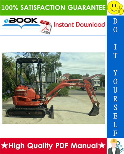Thumbnail ☆☆ Best ☆☆ Ditch Witch MX15 Mini Excavator Operation & Maintenance Manual