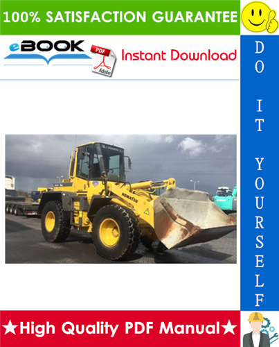 Thumbnail ☆☆ Best ☆☆ Komatsu WA180-3, WA180L-3 Wheel Loader Operation & Maintenance Manual
