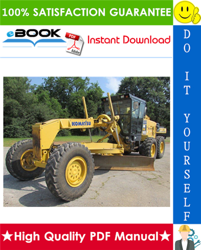 Thumbnail ☆☆ Best ☆☆ Komatsu GD750A-1 Motor Grader Operation & Maintenance Manual (Serial Number: 7001 and up)
