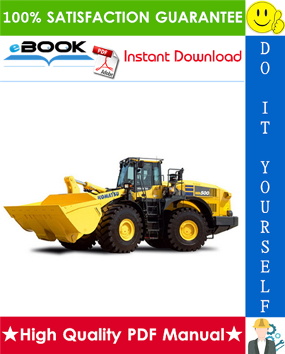 Thumbnail ☆☆ Best ☆☆ Komatsu WA500-3LK Wheel Loader Operation & Maintenance Manual (Serial Number: A71001 and up)
