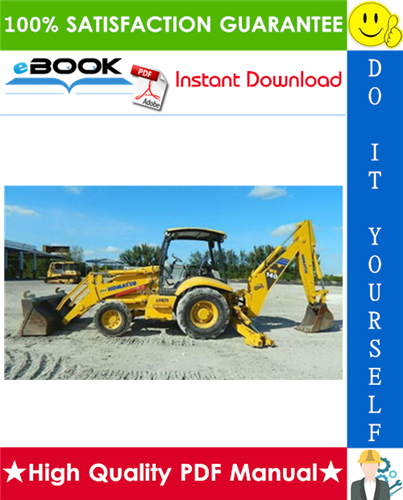 Thumbnail ☆☆ Best ☆☆ Komatsu WB140-2N, WB150-2N Backhoe Loader Operation & Maintenance Manual  (Serial Number: A20637 and UP, A60029 and UP)