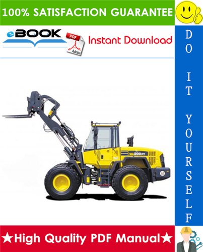Thumbnail ☆☆ Best ☆☆ Komatsu WA200PT-5L Wheel Loader Operation & Maintenance Manual (Serial Number: A89001 and UP)