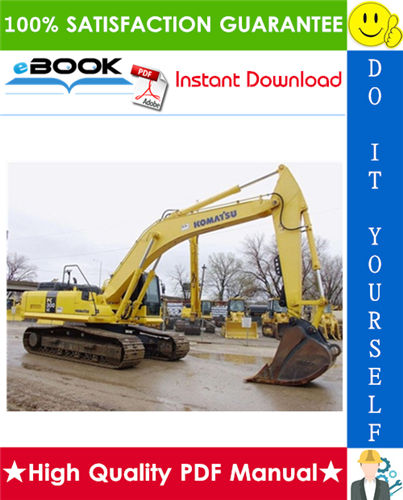 Thumbnail ☆☆ Best ☆☆ Komatsu PC300LC-5 With KDC 614TA Engine Hydraulic Excavator Operation & Maintenance Manual (Serial Number: A30001 and up)