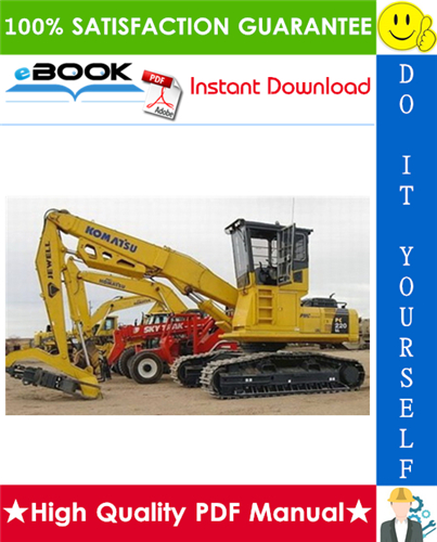 Thumbnail ☆☆ Best ☆☆ Komatsu PC220LL-8 Logging Excavator Operation & Maintenance Manual (Serial Number: A87001 and up)