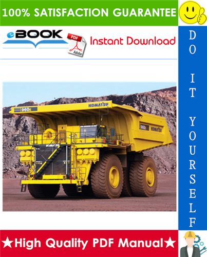 Thumbnail ☆☆ Best ☆☆ Komatsu 960E-1 Dump Truck Operation & Maintenance Manual (Serial Number: A30003 and UP)