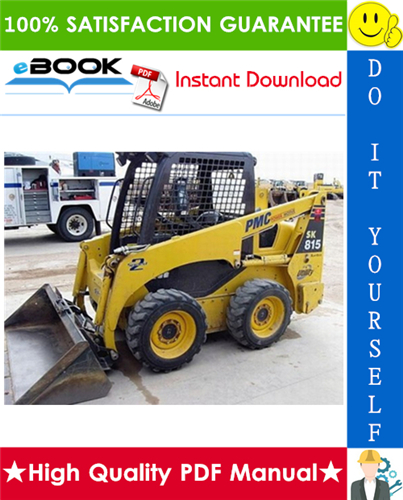 Thumbnail ☆☆ Best ☆☆ Komatsu SK815-5N, SK815-5NA Skid Steer Loader Operation & Maintenance Manual