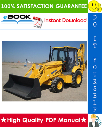 Thumbnail ☆☆ Best ☆☆ Komatsu WB146-5, WB146PS-5 Backhoe Loader Operation & Maintenance Manual