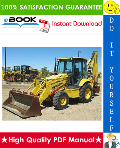 Thumbnail ☆☆ Best ☆☆ Komatsu WB156-5, WB156PS-5 Backhoe Loader Operation & Maintenance Manual