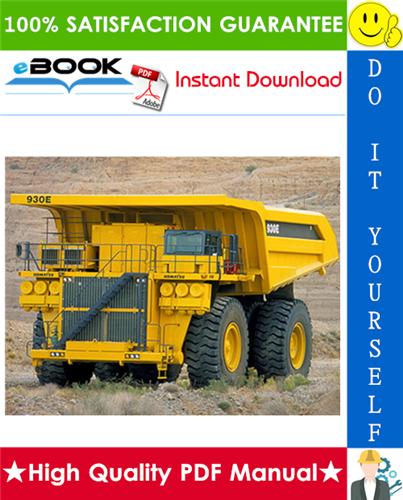 Thumbnail ☆☆ Best ☆☆ Komatsu 930E-4 Dump Truck Operation & Maintenance Manual (Serial Number: A30693 - A30748) Thumbnail ☆☆ Best ☆☆ Komatsu 930E-4 Dump Truck Operation & Maintenance Manual (Serial Number: A30693 - A30748)