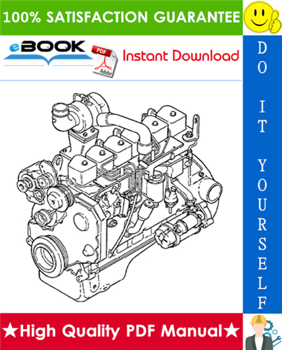 Thumbnail ☆☆ Best ☆☆ Komatsu KDC 410 & 610 Series Engine Alternative Repair Manual 1991 Model