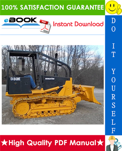 Thumbnail ☆☆ Best ☆☆ Komatsu D32E-1, D32P-1, D38E-1, D38P-1, D39E-1, D39P-1 Crawler Tractor Service Repair Manual