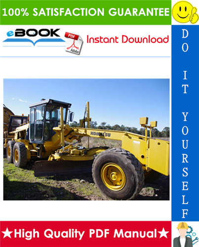 Thumbnail ☆☆ Best ☆☆ Komatsu GD530A-2, GD530AW-2, GD650A-2, GD650AW-2, GD670A-2, GD670AW-2 Motor Grader Service Repair Manual (Serial Number: 210098 and UP)
