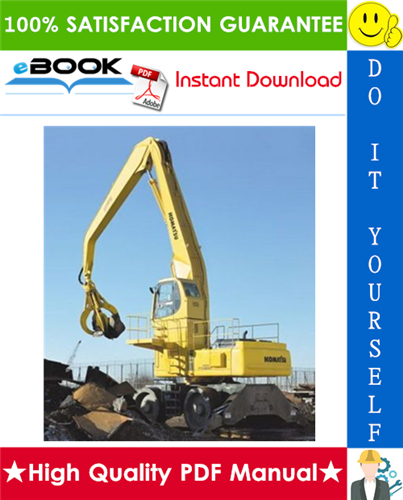 Thumbnail ☆☆ Best ☆☆ Komatsu PW400MH-6 Material Handler Service Repair Manual (Serial Number: A84210 and up)