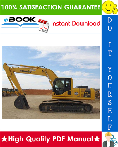 Thumbnail ☆☆ Best ☆☆ Komatsu PC200LC-7L, PC220LC-7L GALEO Hydraulic Excavator Service Repair Manual (Serial Number: A86001 and UP)