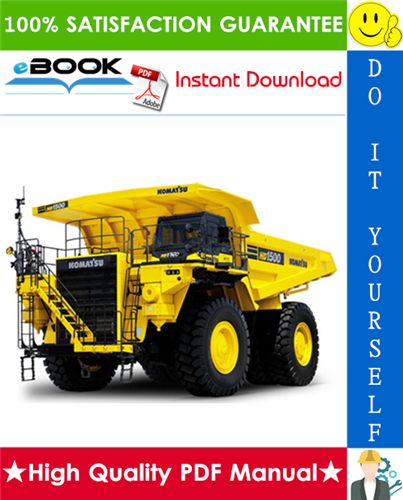 Thumbnail ☆☆ Best ☆☆ Komatsu HD1500-5 Dump Truck Service Repair Manual (Serial Number: A30049 - A30069)