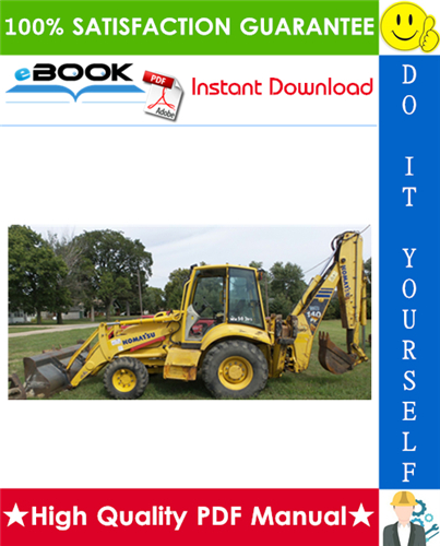 Thumbnail ☆☆ Best ☆☆ Komatsu WB140PS-2N, WB150PS-2N Backhoe Loader Service Repair Manual  (Serial Number: A40034 and UP, A70010 and UP)