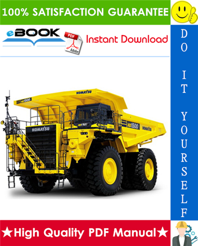 Thumbnail ☆☆ Best ☆☆ Komatsu HD1500-5 Dump Truck Service Repair Manual (Serial Number: A30072 - A30076)