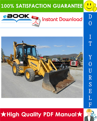 Thumbnail ☆☆ Best ☆☆ Komatsu WB156PS-5 Backhoe Loader Service Repair Manual (Serial Number: A73001 and up)