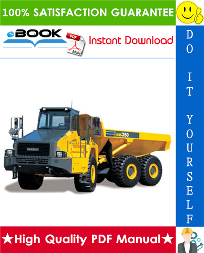 Thumbnail ☆☆ Best ☆☆ Komatsu HM350-1L Articulated Dump Truck Service Repair Manual (Serial Number: A10001 and UP)