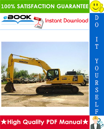 Thumbnail ☆☆ Best ☆☆ Komatsu PC400LC-7E0 Hydraulic Excavator Service Repair Manual (Serial Number: A87001 and up)