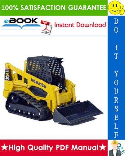 Thumbnail ☆☆ Best ☆☆ Komatsu CK30-1 Compact Track Loader Service Repair Manual (Serial Number: A30001 and UP)