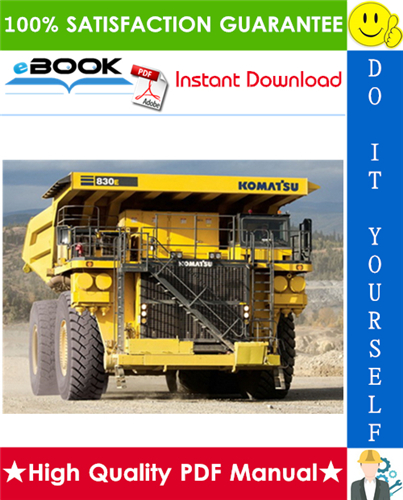 Thumbnail ☆☆ Best ☆☆ Komatsu 830E-AC Dump Truck Service Repair Manual (Serial Number: A30036 - A30071, A30079 - A30108) Thumbnail ☆☆ Best ☆☆ Komatsu 830E-AC Dump Truck Service Repair Manual (Serial Number: A30036 - A30071, A30079 - A30108)