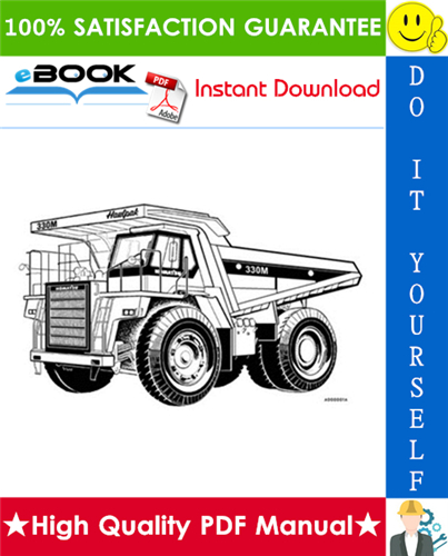 Thumbnail ☆☆ Best ☆☆ Komatsu 330M Dump Truck Service Repair Manual (Serial Number: A10212 - A10223)