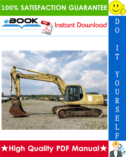Thumbnail ☆☆ Best ☆☆ Komatsu PC210-6K, PC210LC-6K, PC240LC-6K, PC240NLC-6K Hydraulic Excavator Operation & Maintenance Manual  (Serial Number: K34552 and up, K34227 and up)