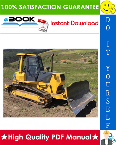 Thumbnail ☆☆ Best ☆☆ Komatsu D41E-6, D41P-6 Bulldozer Operation & Maintenance Manual (Serial Number: B35001 and up)