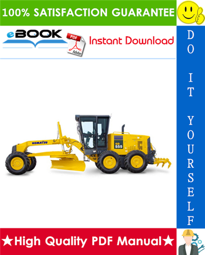 Thumbnail ☆☆ Best ☆☆ Komatsu GD555-3C Motor Grader Parts Manual (Serial Number: B10001 and up)