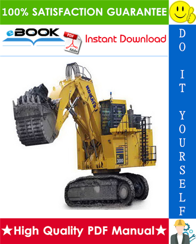 Thumbnail ☆☆ Best ☆☆ Komatsu PC3000-6 Hydraulic Mining Shovel Operation & Maintenance Manual (Serial Number: 46172 and up)