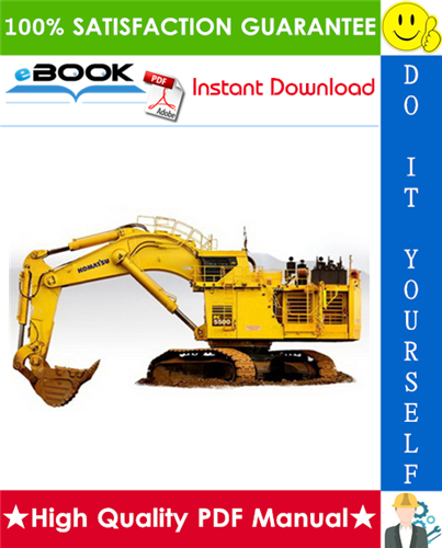 Thumbnail ☆☆ Best ☆☆ Komatsu PC5500-6 Hydraulic Mining Shovel Operation & Maintenance Manual (Serial Number: 15040)