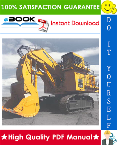Thumbnail ☆☆ Best ☆☆ Komatsu PC4000-6 Hydraulic Mining Shovel Operation & Maintenance Manual (Serial Number: 8152)